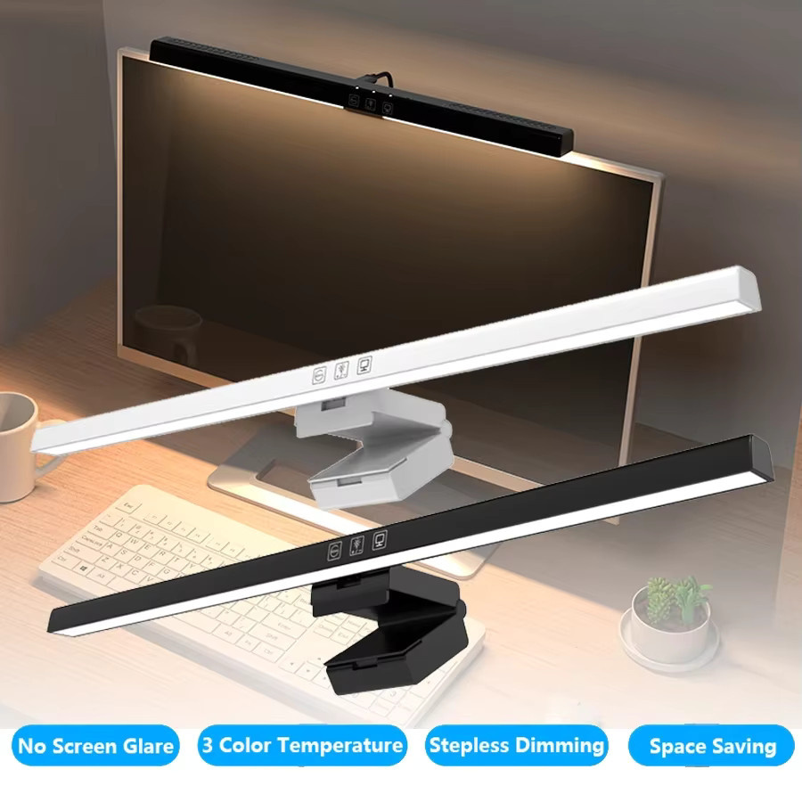ALTCHIHYQ Monitor Lampe mit USB-Anschluss, dimmbar, Weiß, Breite: 50 cm - Bild 6