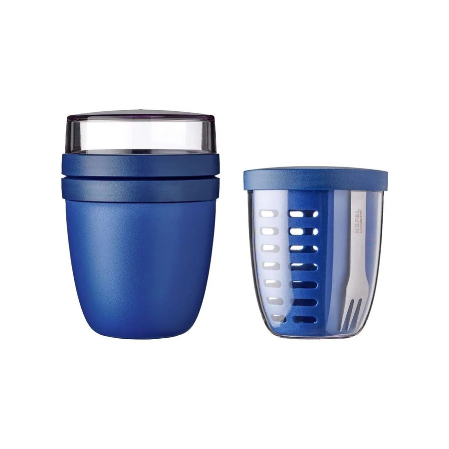 Mepal Ellipse Lunchpot mit Fruitpot 2er Set in Blue - Bild 2
