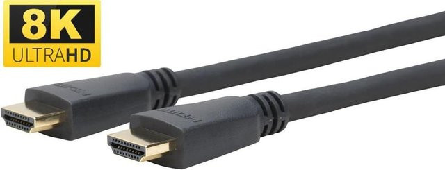 VivoLink Pro HDMI 2.1 Kabel 8K 120Hz 48 Gb/s in Schwarz, Länge: 7,5 m - Bild 1