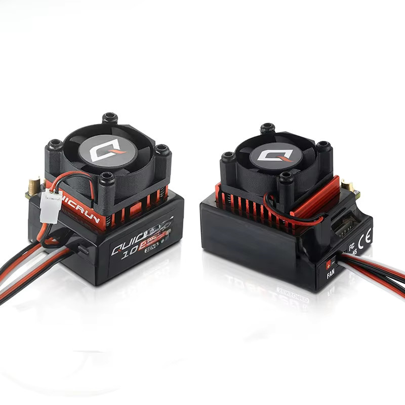 Hobbywing QUICRUN Sensored 10BL120 G2 120A /10BL60 60A 2-3S Lipo Bürstenloser ESC Für 1/10 Auto - Bild 2