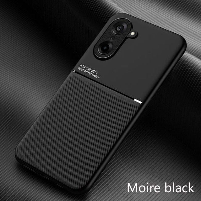 Robuste und rutschfeste Schutzhülle für OnePlus Nord CE und OnePlus Nord CE5 mit integriertem magnetischem Saugnapfhalter in Schwarz - Bild 1