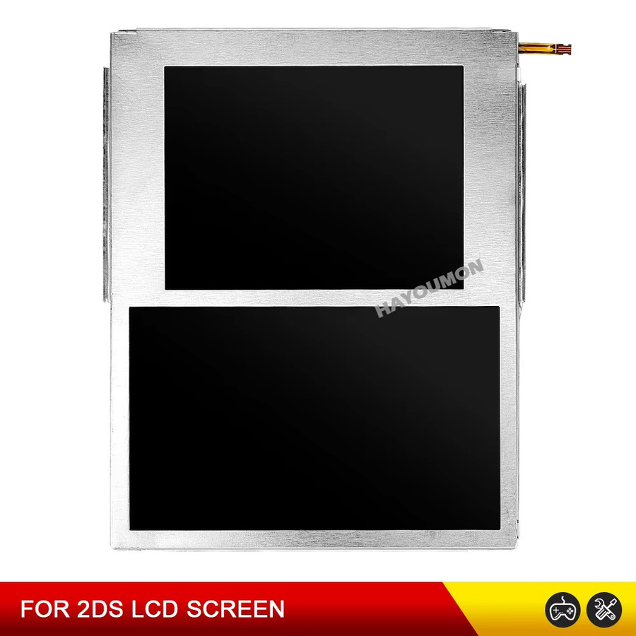 Pogopirate LCD Display Bildschirm Ersatzteil für Nintendo 2DS in Schwarz - Bild 3