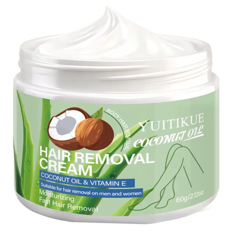 Yuitikue Haarentfernungscreme mit Vitamin E, 60g, Unisex - Bild 4