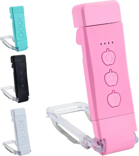 Heinast USB LED-Buchleuchte in Blau mit einstellbarer Helligkeit und Farbtemperatur als tragbare Clip-Leuchte - Bild 1