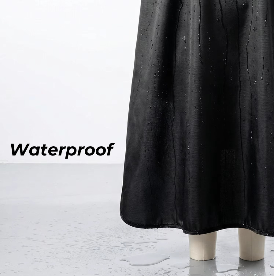 YAFULL Bart-Rasierschürze für Herren, wasserdichte Nylon-Rasierabdeckung - Bild 4
