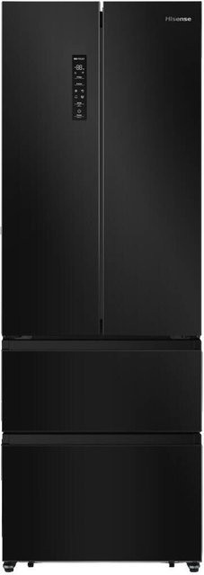 Hisense French-Door Kühl-Gefrierkombination RF632N4AFC1 in Schwarz, B/H/T: 70 x 201 x 69 cm - Bild 1