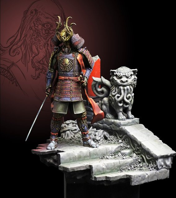 GK Ancient Samurai, Soldatenmodell, unmontiertes und unbemaltes DIY-Set, Kunststoff, Bunt / Mehrfarbig - Bild 1