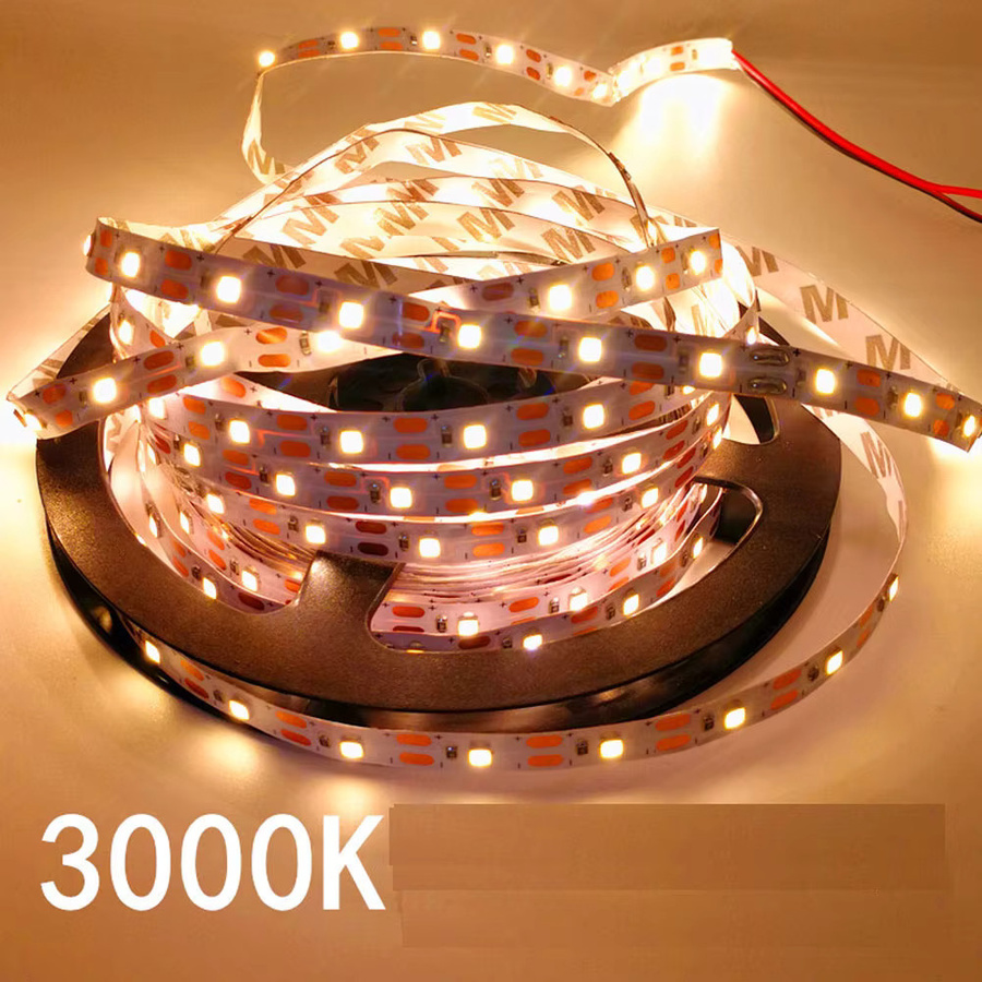 JOYPJLIT LED-Streifen Weiß, 5 m Länge, SMD, für Schmuckboxen, Make-up Spiegel und Bastelarbeiten - Bild 2