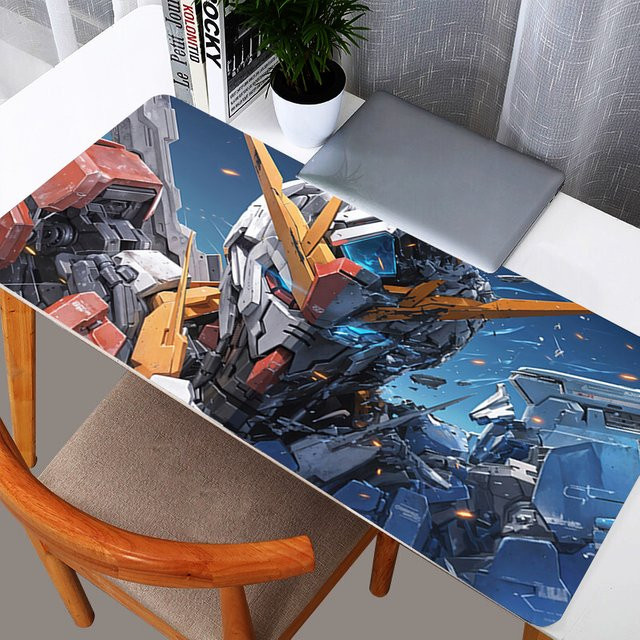 Bandai Leder-Mauspad Gundam Anime Kawaii Design Multicolour Gaming-Schreibtischunterlage - Bild 1