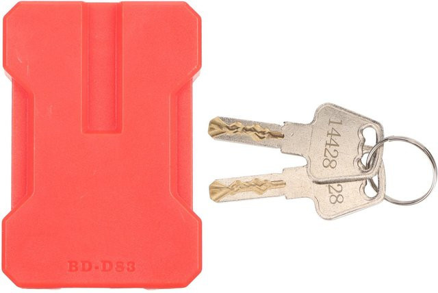 TOMTOP JMS Elektrische Kabel Stecker Aussperrvorrichtung in Rot, Schlagfestes Sicherheitsschloss zur Steckerverriegelung aus Kunststoff - Bild 1