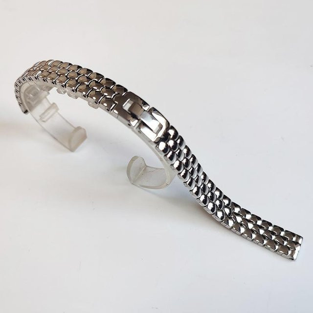 Miyo Life Damenarmband Edelstahl, Silber, Perle, 14mm - Bild 1