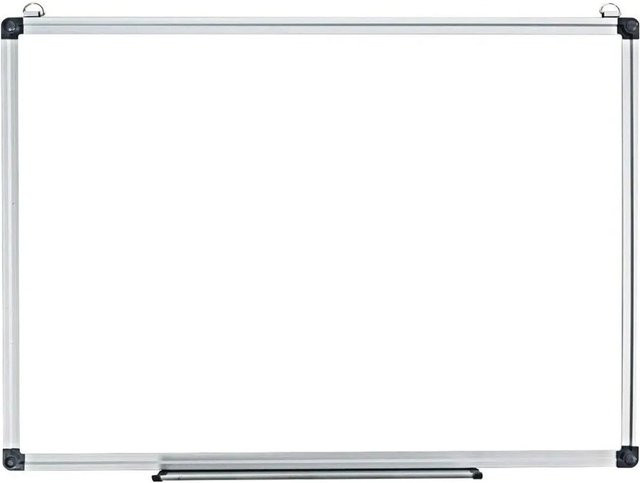 Costway Whiteboard Magnettafel mit Alurahmen in Weiß, Breite: 60 cm, Höhe: 40 cm - Bild 1