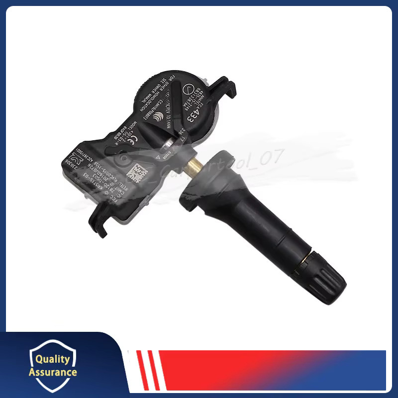 4er-Set GANGLE Reifendrucksensor TPMS 433MHz für Jeep Compass, Grand Cherokee und Renegade, Farbe: Schwarz - Bild 2