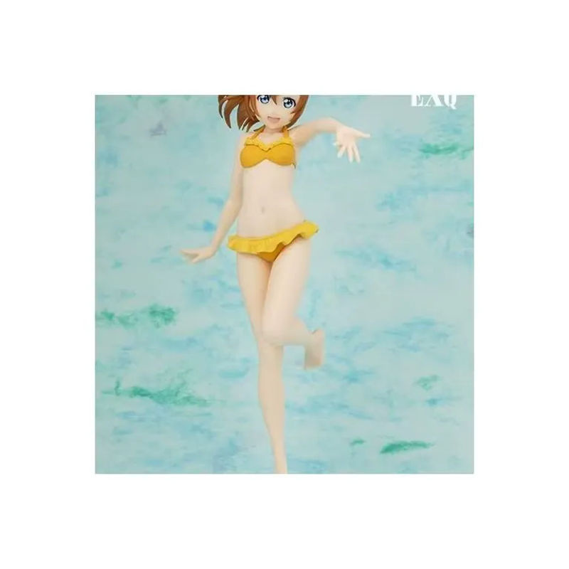 Bandai Love Live Honoka Kousaka Badeanzug Preisfigur aus PVC in Gelb - Bild 4