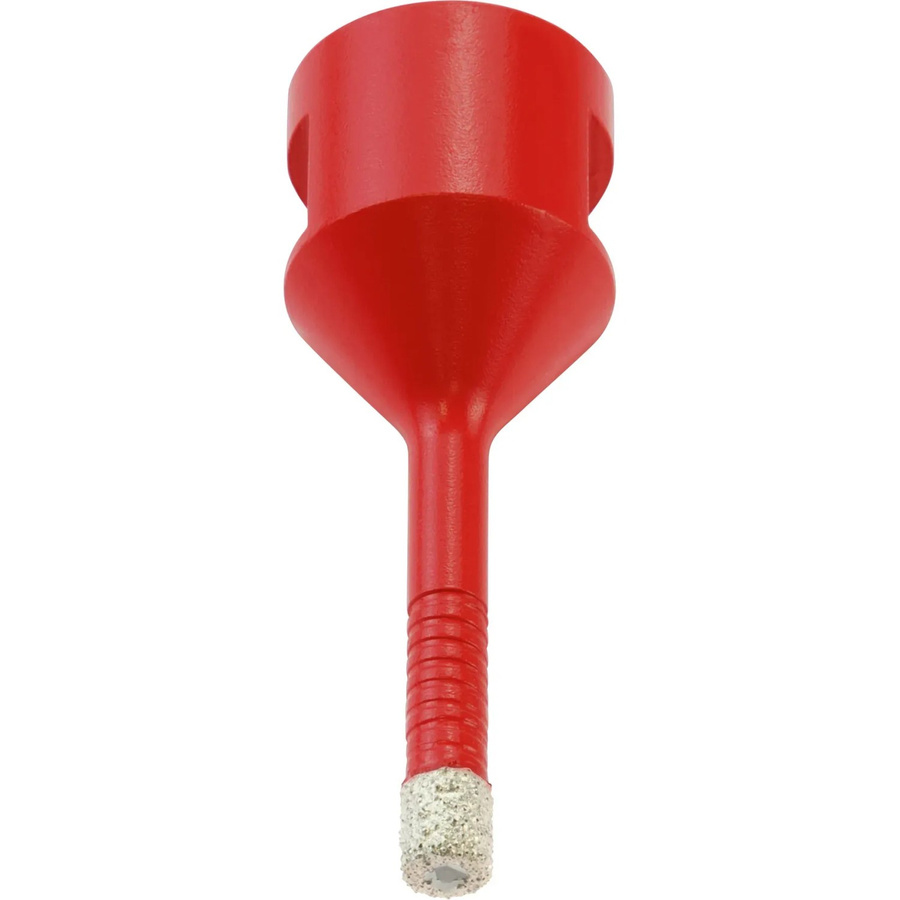 kwb Diamant-Fliesenbohrer für Winkelschleifer M14, Durchmesser: 6 mm, Länge: 63 mm, Farbe: Rot - Bild 2