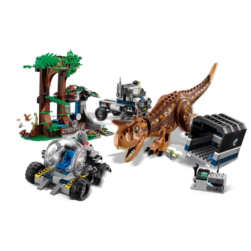 LEGO Jurassic World Carnotaurus Gyrosphere Escape, Dinosaurier, Bausteine - Bild 3