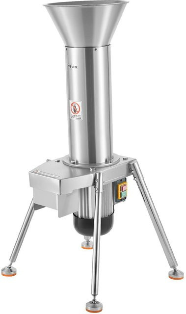 Buying Solutions MB Elektrische Obstquetsche aus Edelstahl in Silber, 1100W Mostpresse mit 164 kg/h Kapazität zur Verarbeitung ganzer Äpfel bis 80 mm Durchmesser - Bild 1