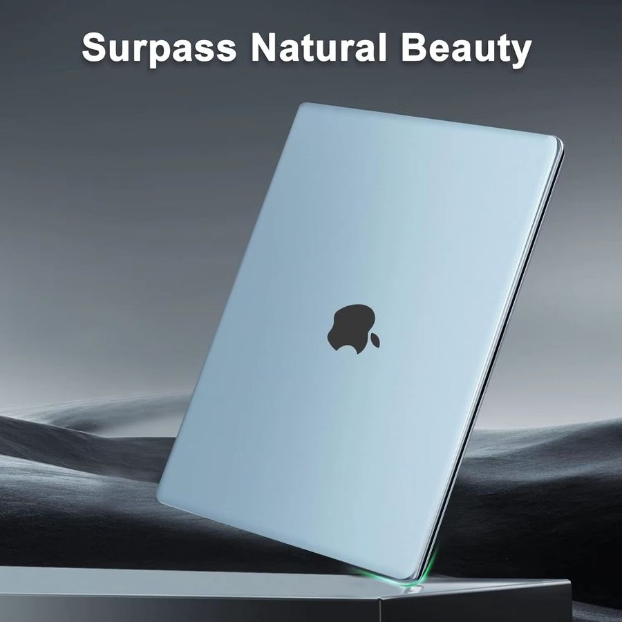 MOSISO Schutzhülle für MacBook Air M4 13 und 15 Zoll sowie MacBook Pro 14 und 16 Zoll in Blau - Bild 3