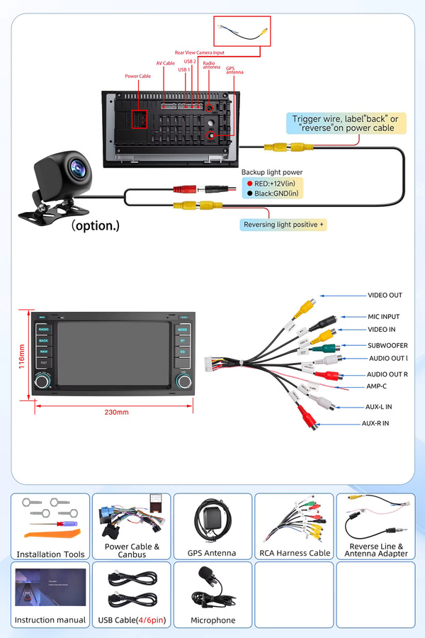 ESSGOO Android 15 Autoradio für Volkswagen Touareg 2003–2010 mit 7 Zoll Display, 4+64GB Speicher, CarPlay, Android Auto, GPS, Bluetooth und Multimedia-Funktionen in Schwarz - Bild 5