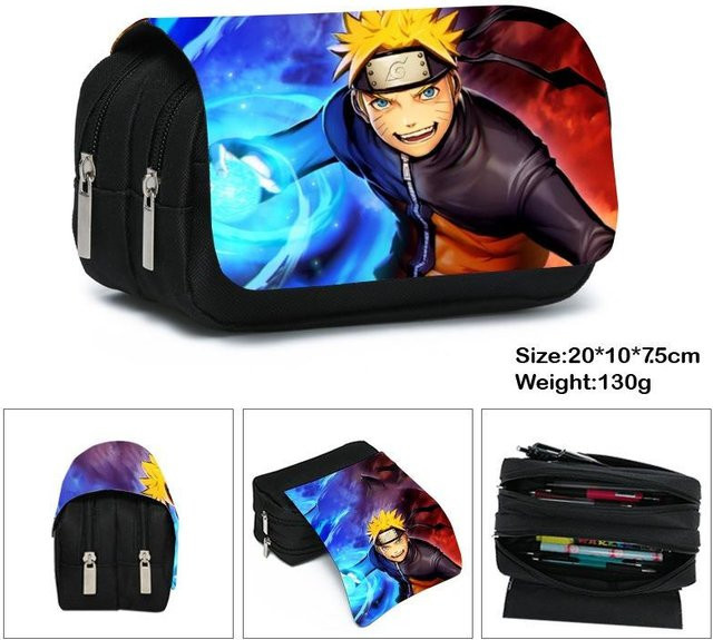 Naruto Federmäppchen für Grund- und Sekundarschüler in Multicolour - Bild 1