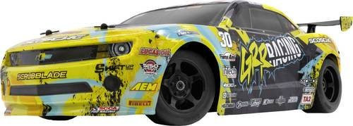 HPI Racing E10 Michele Abbate TA2 Chevrolet Camaro 1:10 RC Modellauto Elektro Tourenwagen Allradantrieb in Gelb Grau Schwarz - Bild 1