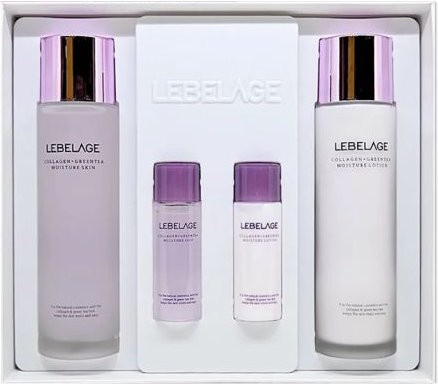 LEBELAGE Kollagen + Grüntee Feuchtigkeitspflege 2-Schritte-Set, Unisex - Bild 1