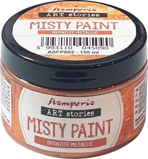 Stamperia Misty Paint metallic Wasserbasierte Farbe in Bronzite - Bild 1