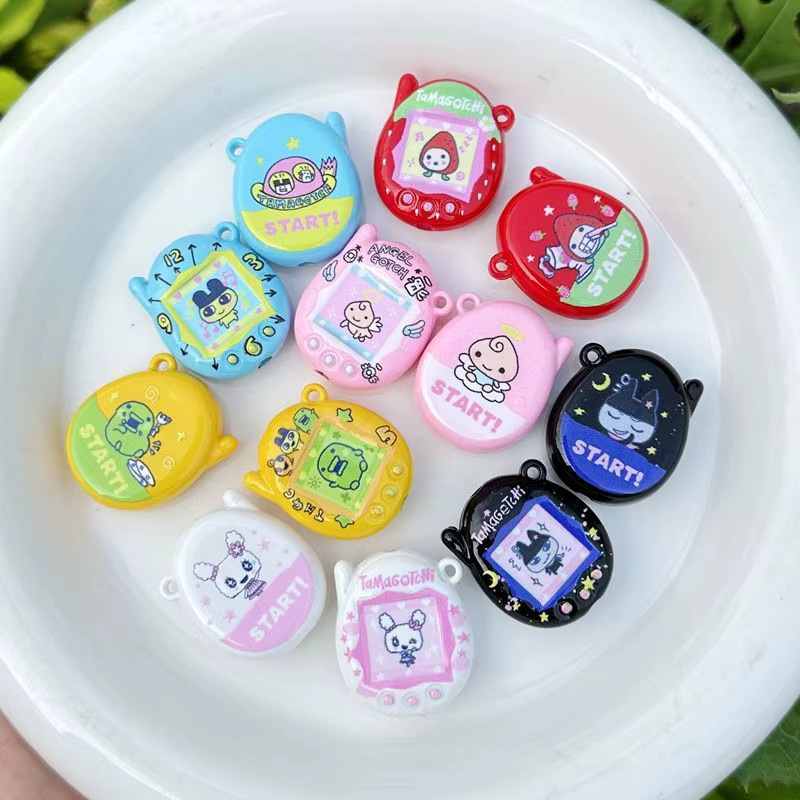 Bandai Perlen-Zubehör, Acryl, Tamagotchi, Bunt, Unisex - Bild 1