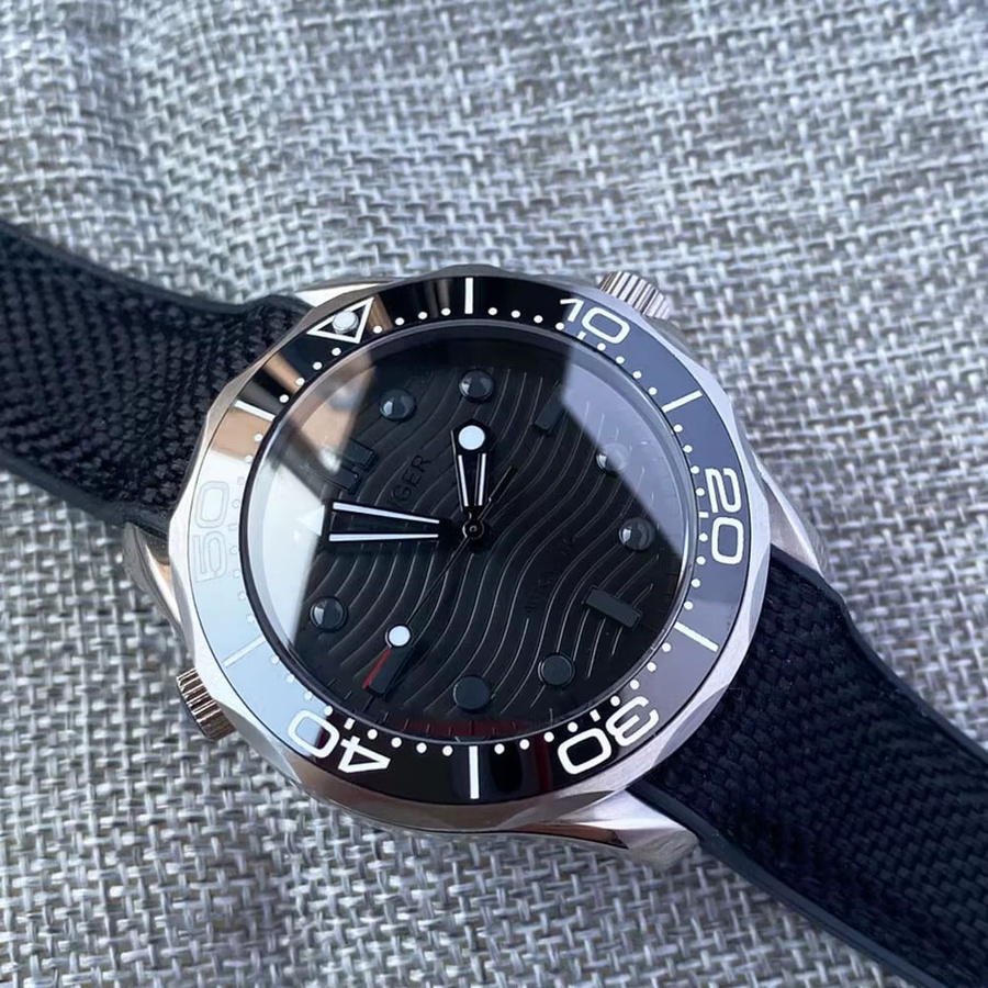 Mingzhu Armbanduhr Automatik, Edelstahl, 41 mm, Schwarz, Herren - Bild 3