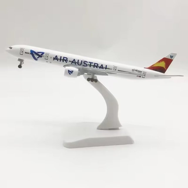 ZOCO B777 Air Austral, Modell Flugzeug, Metall, 20 cm - Bild 1