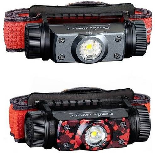 Fenix Light HM62-T LED Stirnlampe akkubetrieben in Schwarz und Rot aus Aluminium - Bild 1