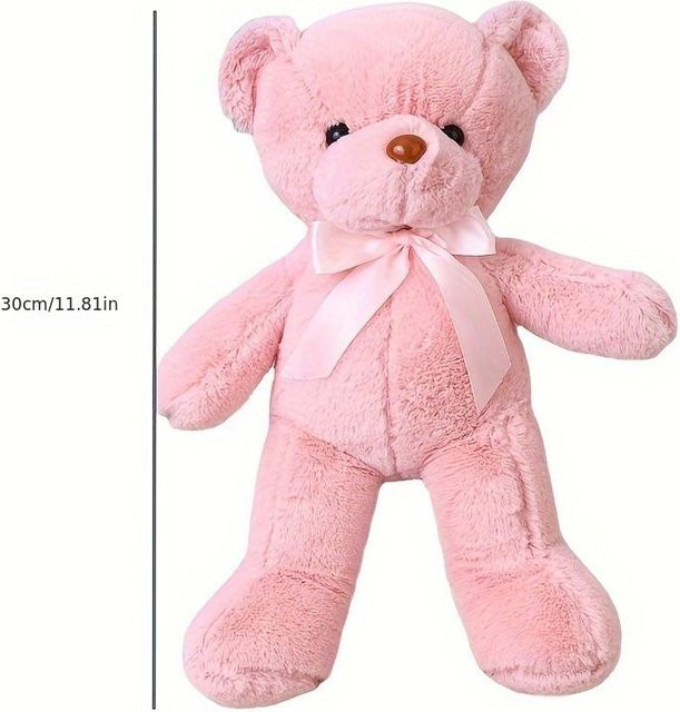 Yiran toy Teddybär Plüschtier, mehrfarbig, rosa/pink - Bild 1