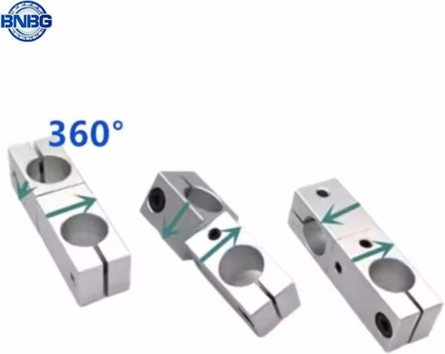 BNBG Universeller 360 Grad Drehwinkel Einstellbarer Strut Befestigungsclip in Silber - Bild 1