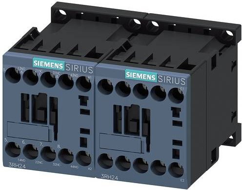 Siemens Hilfsschütz 3RH2422-1AU00 in Grau - Bild 1
