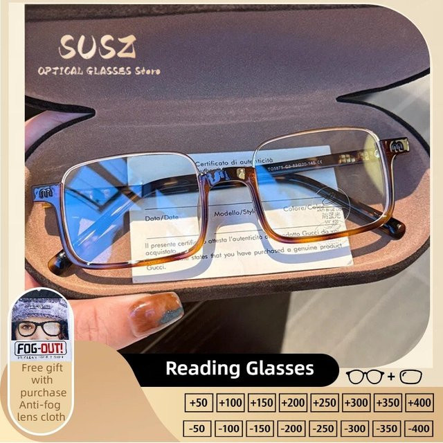 SUSZ Lesebrille, quadratisch, Vollrand - Bild 1
