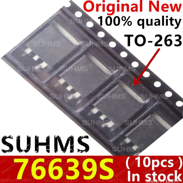 10 Stück HUF76639S3S TO-263 Chipsatz in Schwarz - Bild 1
