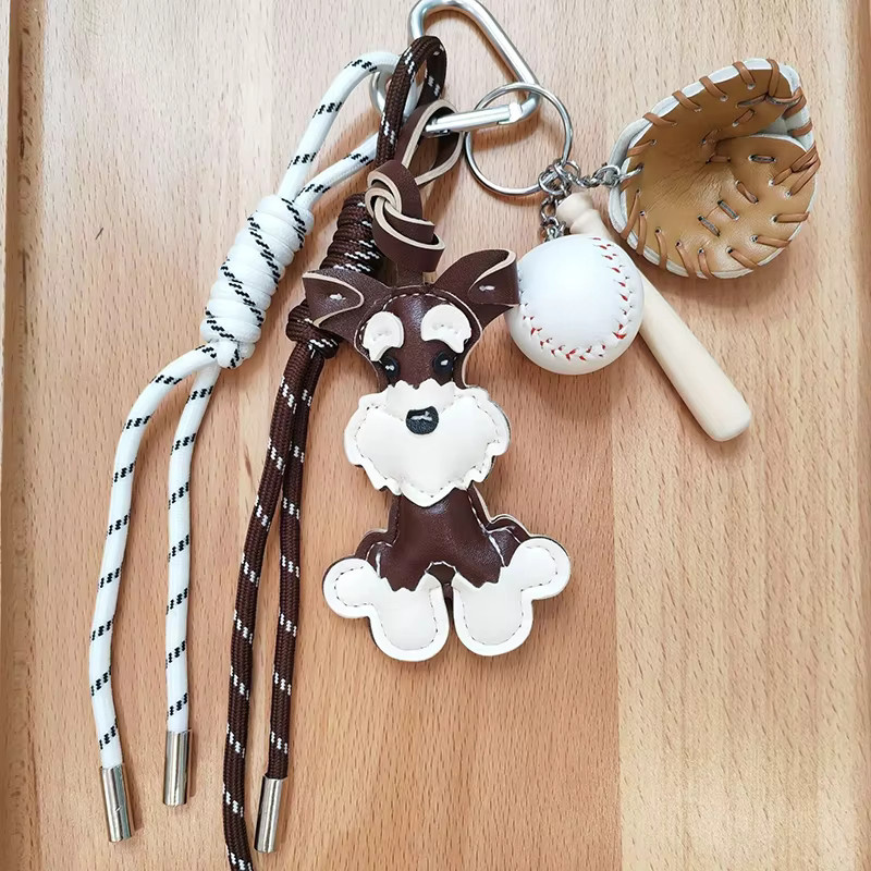 Yogodlns Handtaschenanhänger, Schnauzer-Miu-Stil, Kletterseil - Bild 2