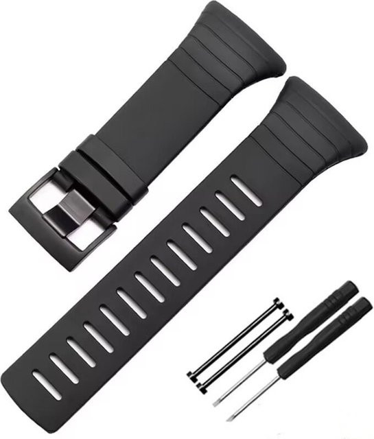 Aotelayer Uhrenarmband Silikon, 35 mm, Schwarz, Unisex - Bild 1