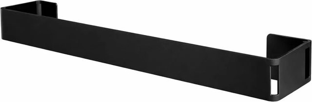 Radius Design Handtuchhalter aus Metall in Schwarz mit Klebebefestigung B: 120 cm, H: 100 cm - Bild 1