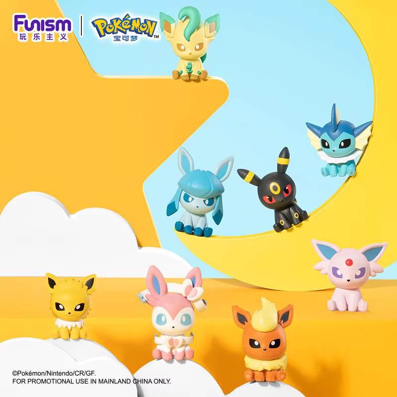 FUNISM Pokémon Anime Blind Box mit Mini Actionfiguren und Ornamenten, Mehrfarbig - Bild 2