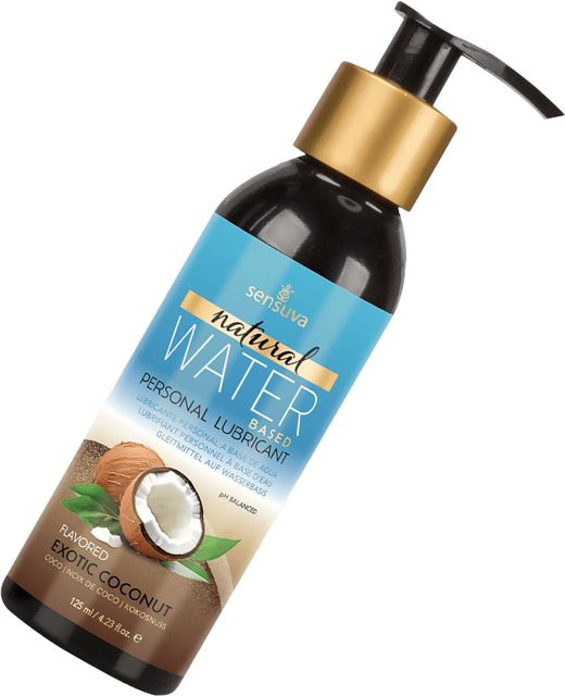 Sensuva Natural Water-Based Lubricant Coconut, 125 ml - Bild 1