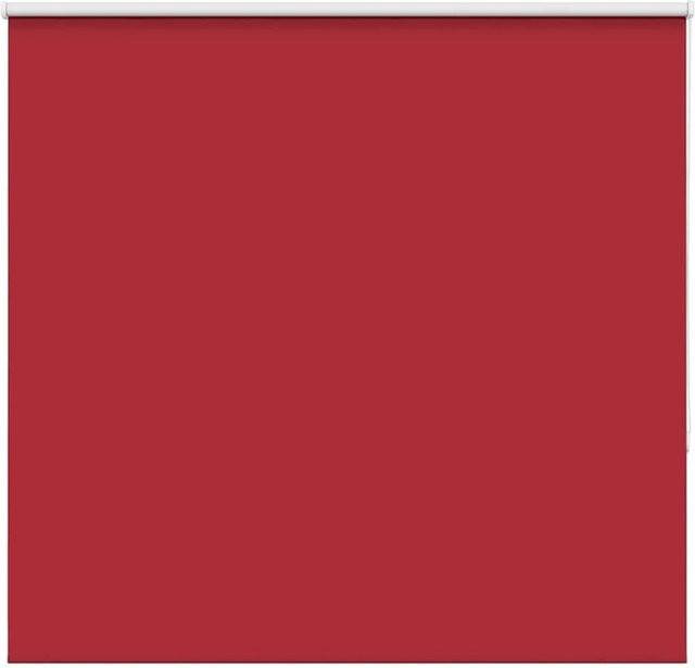 vidaXL Verdunkelungsrollo Rot aus Polyester mit Thermofunktion, B: 160 cm, H: 175 cm - Bild 1