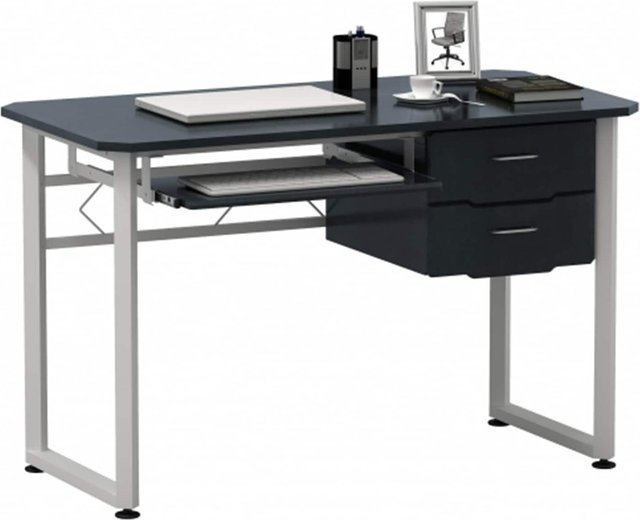 hjh OFFICE Schreibtisch WORKFLOW aus melaminharzbeschichteter Spanplatte in modernem Design - Bild 1