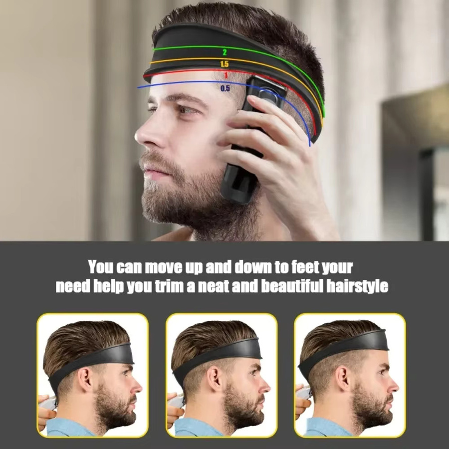 Silikon Haarschneide-Vorlage für DIY Haarschnitte, Unisex - Bild 2