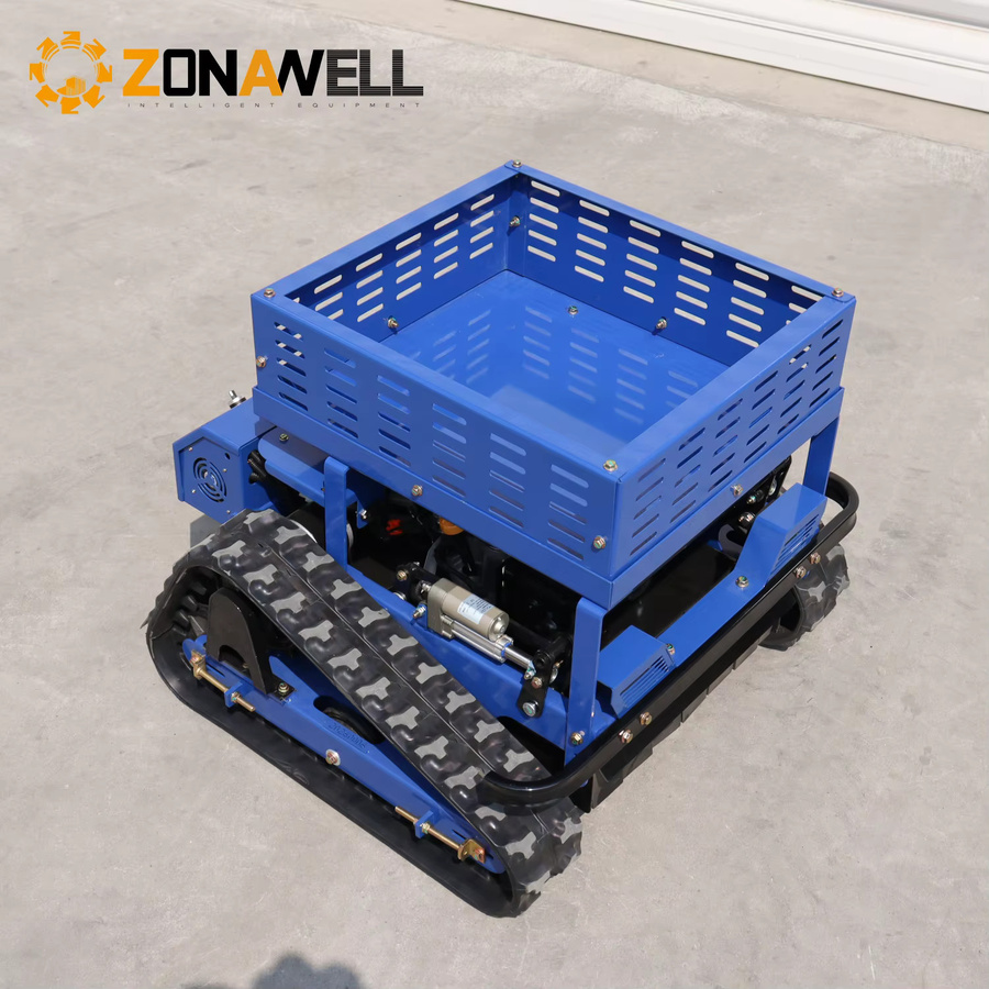 ZONAWELL Automatischer Rasenmäher-Roboter Kabellos in Blau für professionelle Landwirtschaftliche Rasenflächen mit GPS bis 1500 m2 - Bild 3