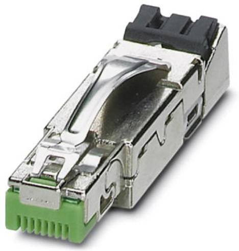 Phoenix Contact RJ45-Steckverbinder CUC-IND-C1ZNI-S/R4QV6 1406335 Ethernet/LAN Stecker gerade in Silber/Multicolor - Bild 1