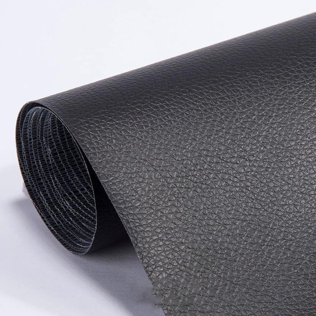 Selbstklebendes Leder-Reparaturband von Charming Homem in Schwarz, wasserdichter PU-Lederflicken für Sofa, Autositz und Möbel, B: 50 cm, L: 137 cm - Bild 1