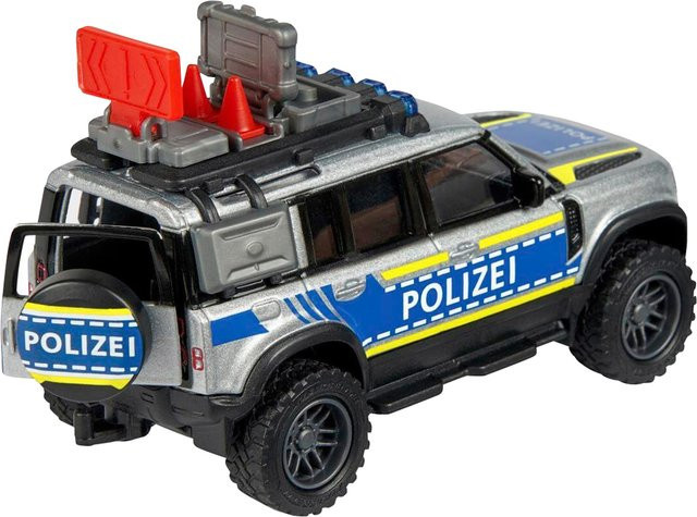 Majorette Land Rover Defender 90 Police, Einsatzfahrzeug, ab 3 Jahren - Bild 2