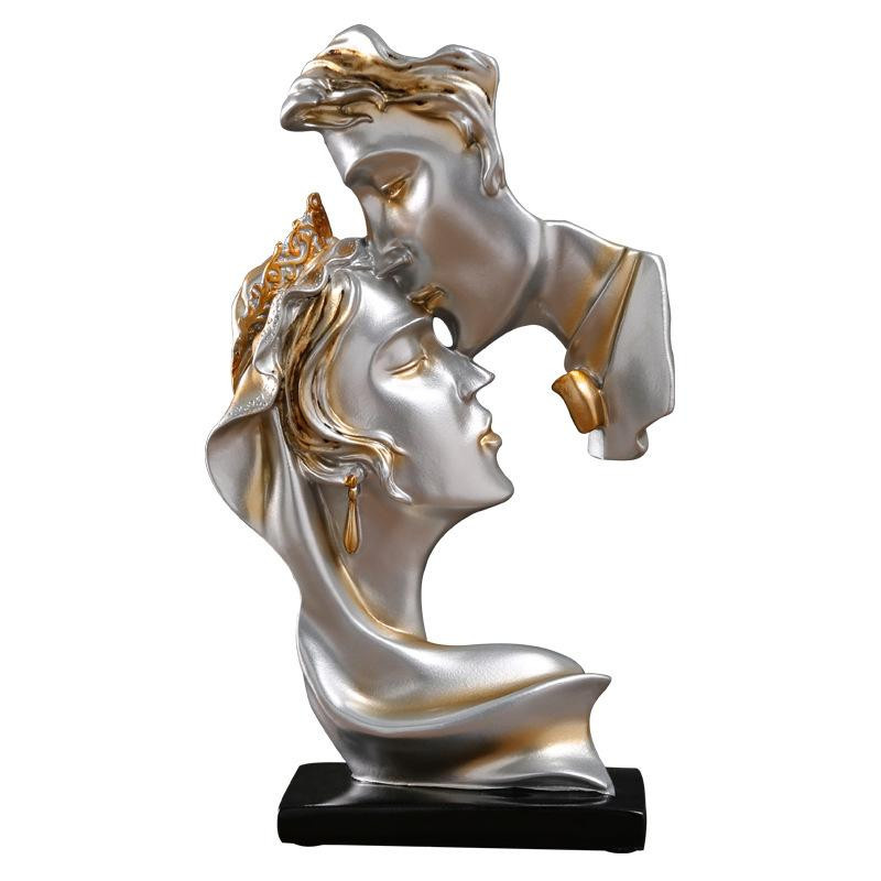 Yiran Liebesstil Ornamente aus Kunstharz für Wohnzimmer und Büro als Tischdekoration - Bild 3