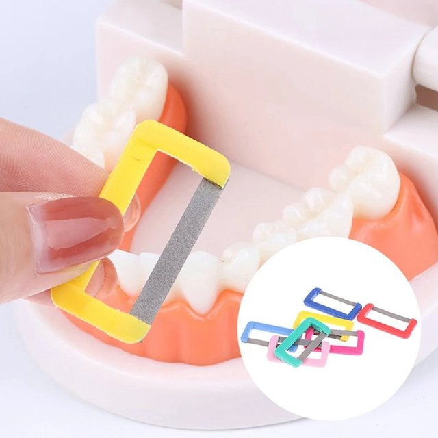 NEWLLEXX Dental IPR Kieferorthopädie Streifen, 4 Stück - Bild 1